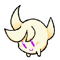 A crescent shape ghost